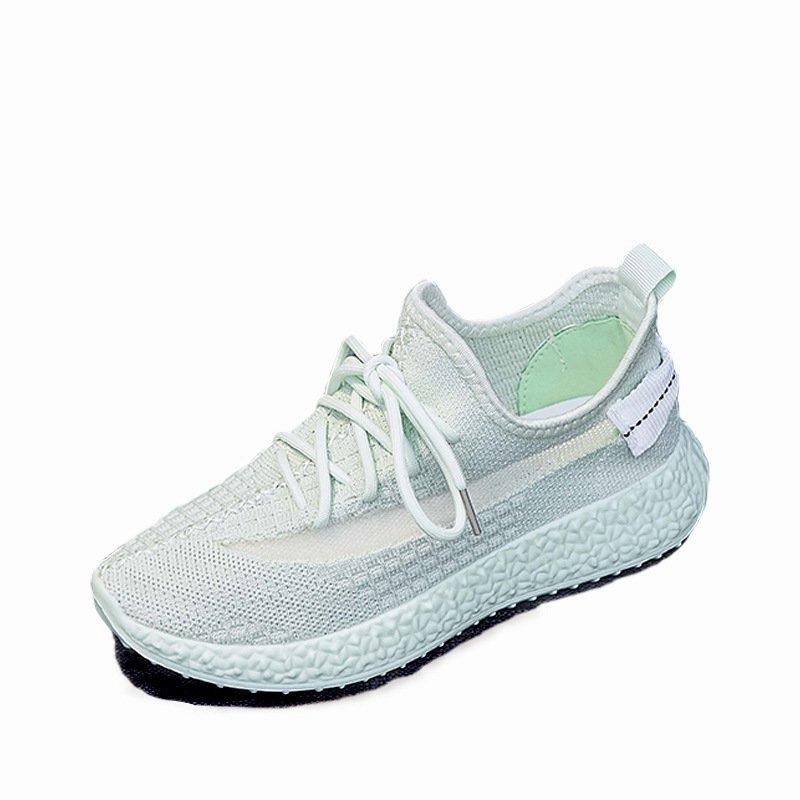 Breathable flying woven women's shoes 2021 summer new net shoes women's sports shoes women's net shoes sneakers